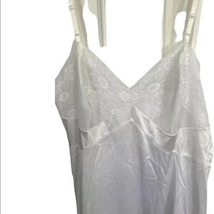 Vintage Lace Floral Slip Dress